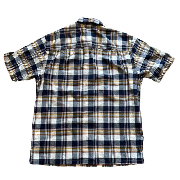 Pendleton Plaid Short Sleeve Button Up Shirt | Men's L - Picture 6 of 9
